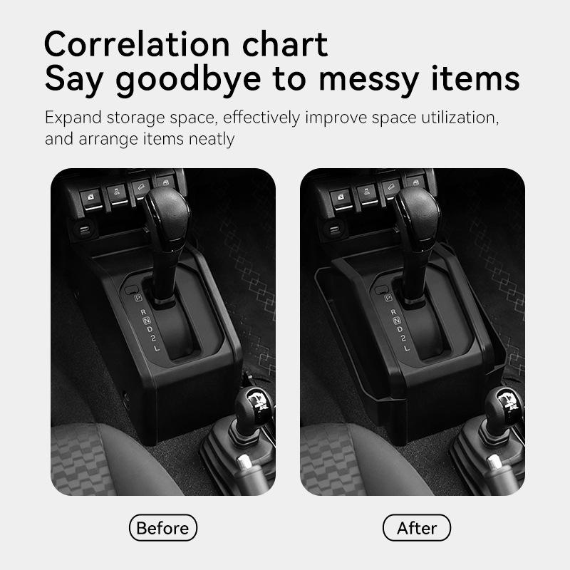 Suitable for the 2204-2025 JIMNY central control hanging boxcar storage box and car interior storage box interior accessories
