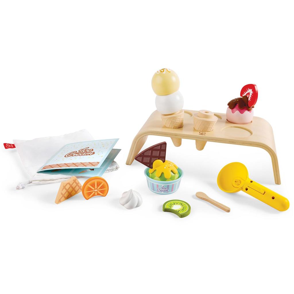 Hape Hape Pretend Play Ice Cream Shop E3217