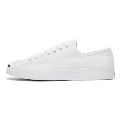 Jack Purcell Open Smile Classic Simple Low-top Canvas Shoes Unisex White