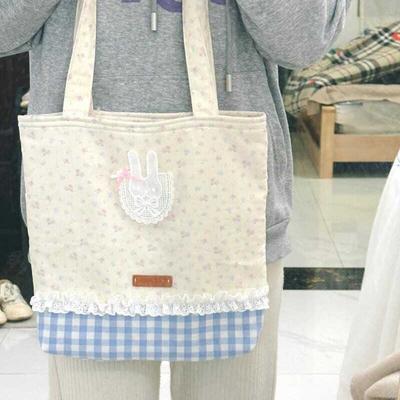 French Niche Fashion Large Shoulder Tote Bag Print Patchwork Everything Commuter Everything Underarm Bag