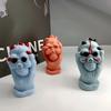 3D Hand Grip Skull Silicone Mold Halloween Skull Candle Plaster Crafts Soap Resin Mold Home Decor Artwork Day of The Dead Gift