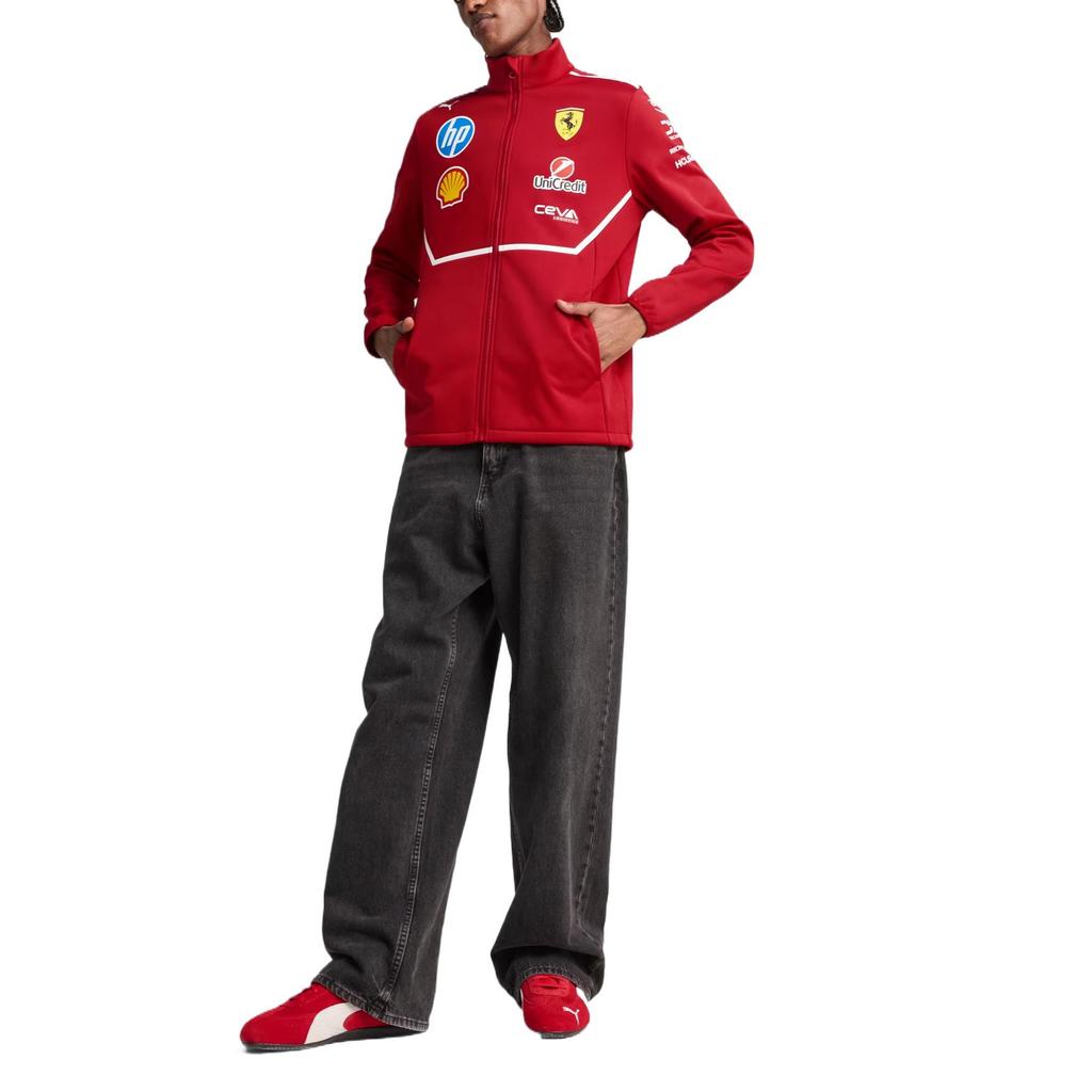 Puma x Scuderia Ferrari 2025 Team Softshell zip jacket 763940-01