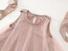 Korean Style Girls' Summer 2025 Bowknot Mesh Princess Party Dress