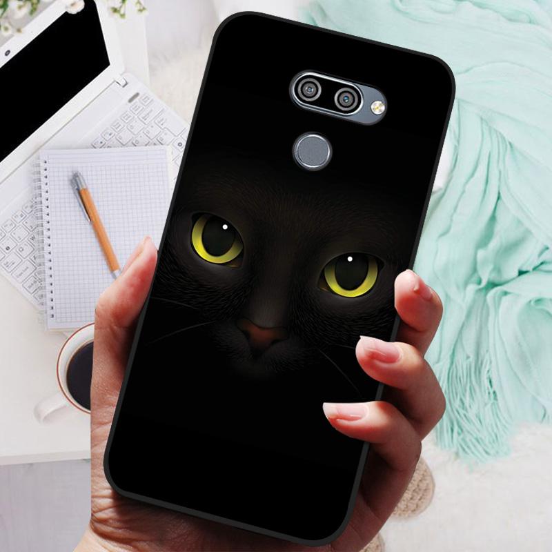 for LG K50 Q60 Case K 50  Soft TPU Silicone Phone Covers for LG Q60 LGK50 K 50 LGQ60 Case Bumper  Q 60 Shockproof Coque Cover