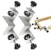 Right Angle Clamp 90 Degree 2 Pieces Corner Clamps T-Shaped Positioning Squares Clamping Tool With Adjustable Swing Jaw For