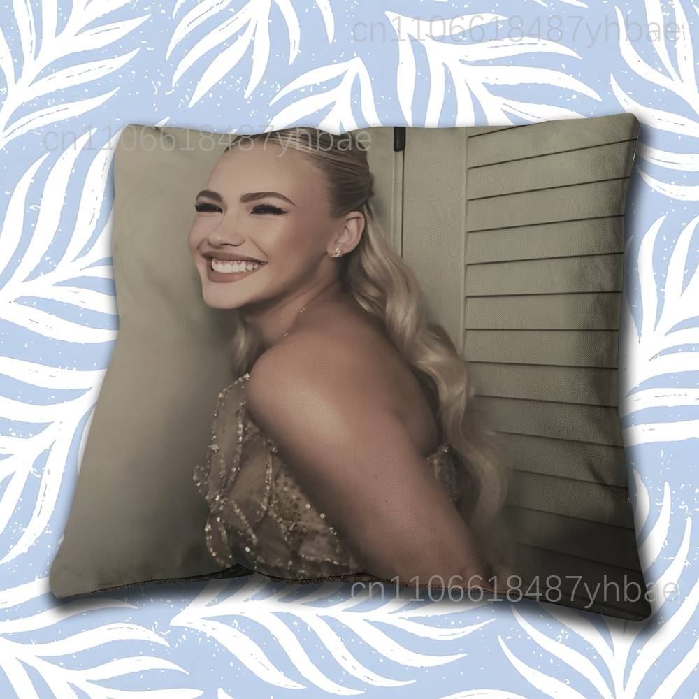FFreya Skye Singer Pillow Case Short Plush Sofa Decorative Gift Home Doublesided Printing Cushio