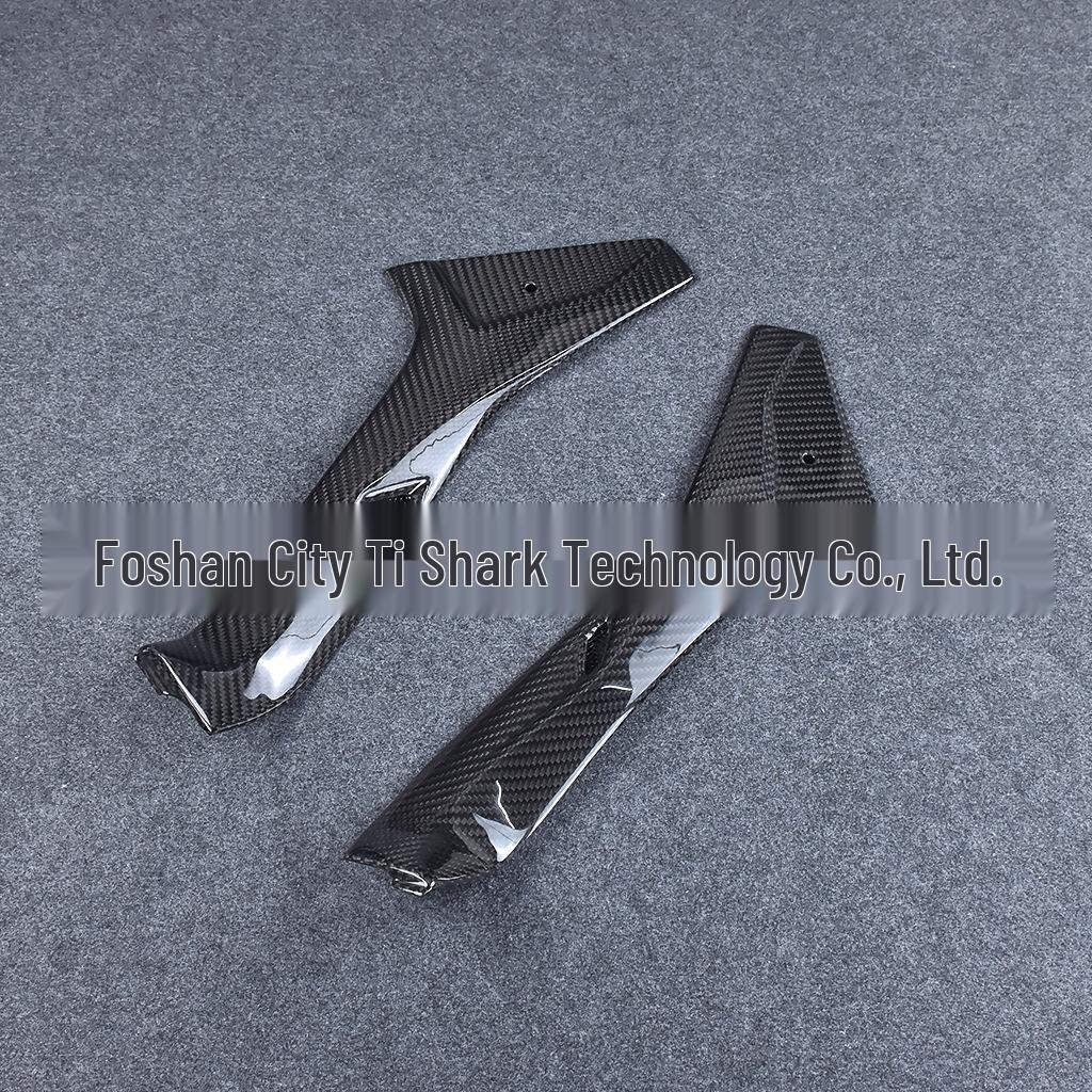Carbon Fiber Frame Cover for Honda CBR650R (2019+): Modified 3K Dry Carbon Motorcycle Accessory