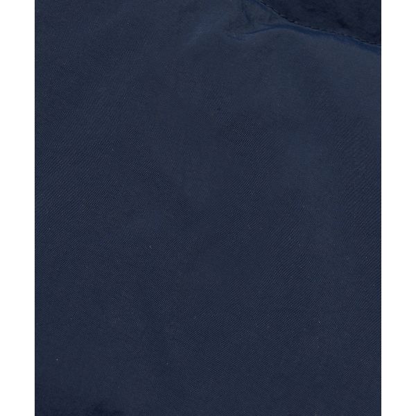 Reebok Color Block Stand Collar Zipper Long Sleeve Down Jacket Unisex Outerwear Navy-Blue REJU4FD54N3