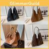 Solid Color Simple Large Capacity Pu Leather Women Shoulder Bag Autumn For