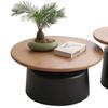 Donzhu Nordic Cream Style Round Coffee Table