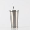 ZISIZ 304 Stainless Steel Straw Coffee Tumbler