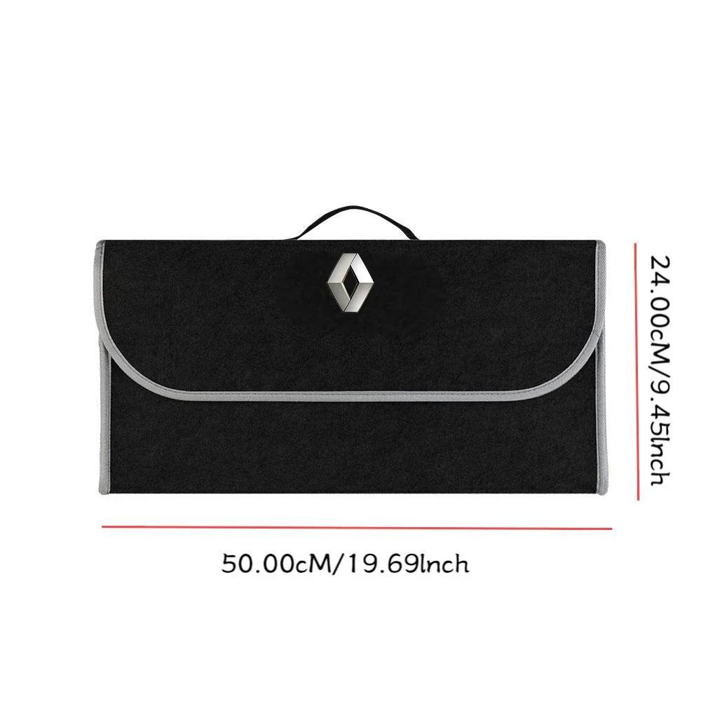 

2026 Горячие Для Renault Внутренние Наклейки Автомобильная Сумка для Хранения в Багажник Складная Коробка для Renault Megane 2 3 Clio 4 Captur Duster Logan K