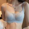 Women's Naked-Feel Comfortable Seamless Soft Support Bra Push Up Anti-Sagging Wireless Underwear for Small Bust No Empty Cup