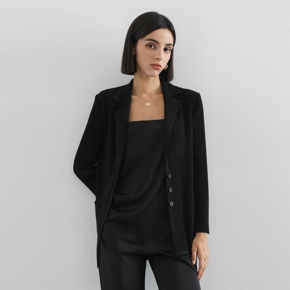 

Pleats Mood Curve Jacket FREE/BEIGE