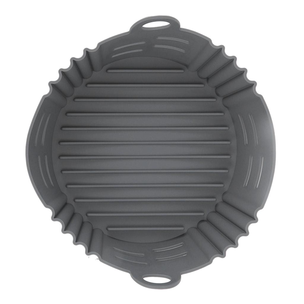 Fryer Silicone Liner Heat Resistant Elastic Washable Food Grade Reusable Fryer Basket for Cooking