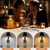 Wireless Touch Control Bottle Table Lamp Reading Usb Rechargeable Adjustable Brightness White Wine Lights Mini Night Light Lamps