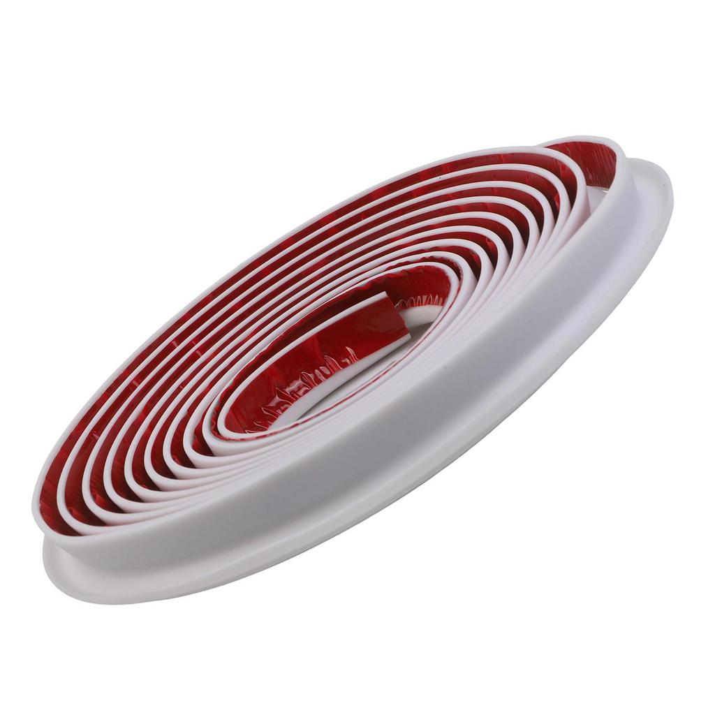 J Shape 5M RV Rain Gutter PVC Strip for Water Diversion and Protection