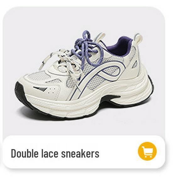 Women's 2025 Autumn/Winter Non-Slip Height-Enhancing Dad Sneakers: Breathable, Versatile Casual Footwear