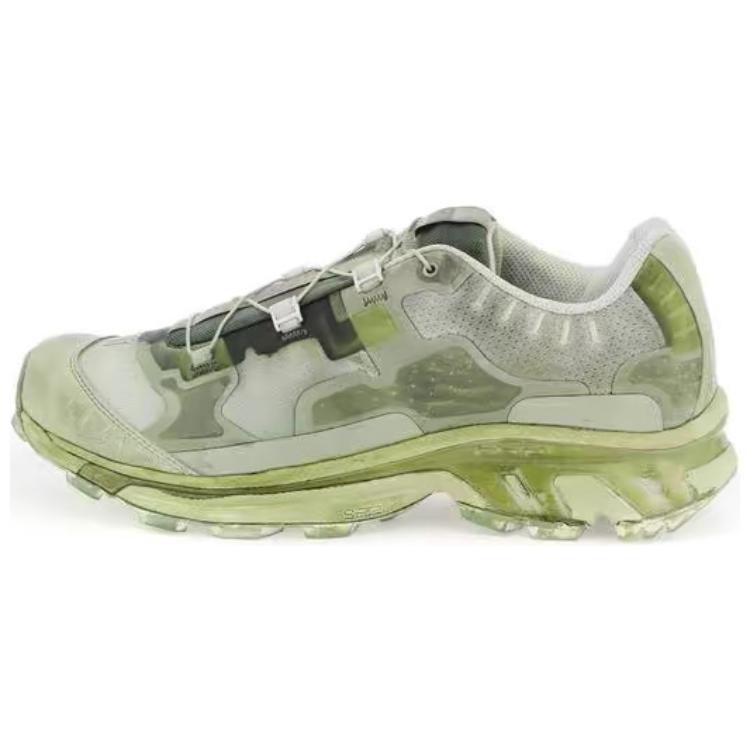 

SALOMON Bamba 5 Comfortable Cushioning Slip Resistant Abrasion Resistant Low top Running Shoes Unisex Green White 407854-WHITE/WHITE/VANILLA ICE 41⅓