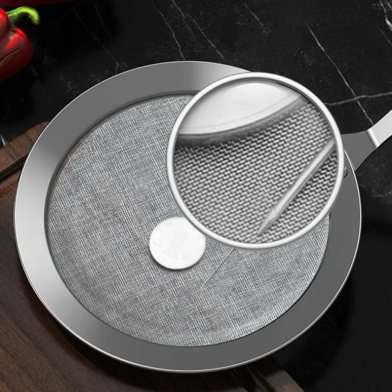 Fine Mesh 304 Stainless Steel Strainer Sieve Juice Egg Filter Colanders Coffee Tea Vegtables Filtering Food Kitchen Accessories