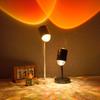 16 Colors Water Ripple Lamp 360° Rotation Button Control Sunset Lamp Internet Famous 36v Dual-Head Design Bedroom Light