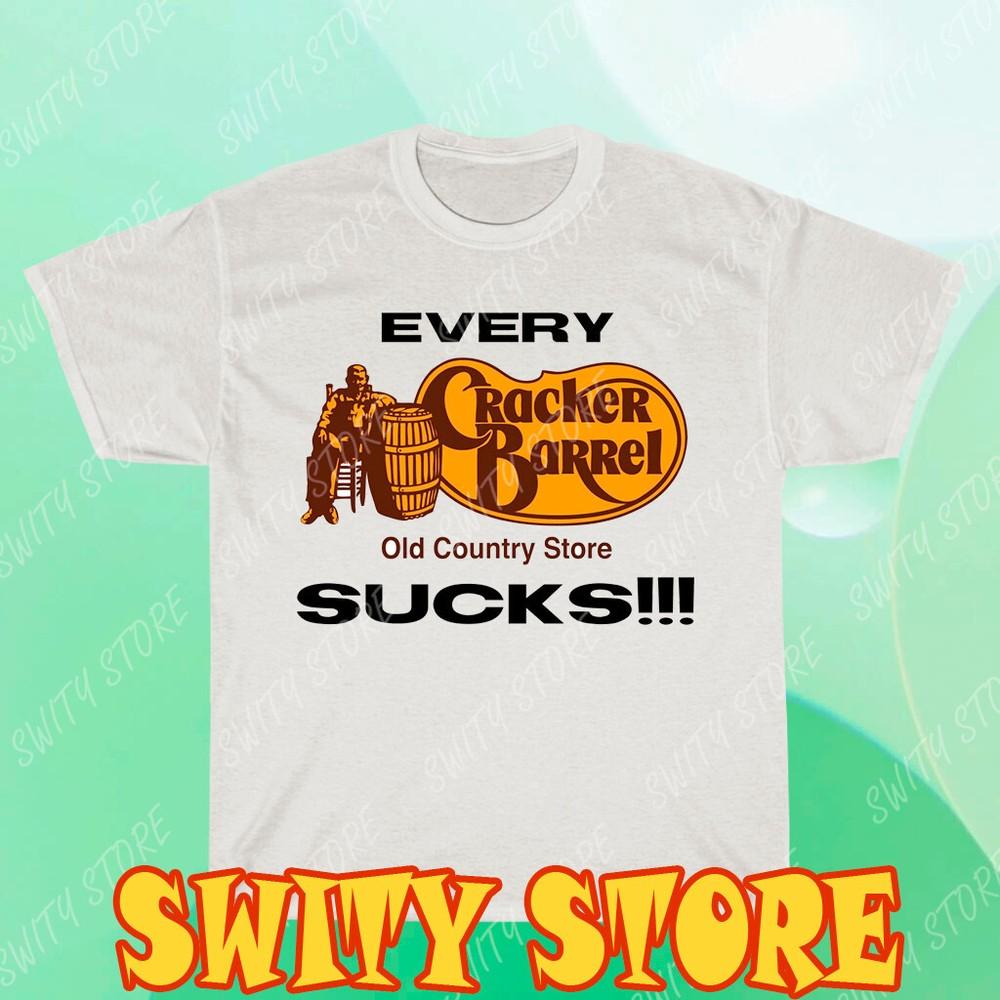 

Cracker Barrel Restaurant Logo T-Shirt Logo T-shirt Funny Size S to 5XL 4XL