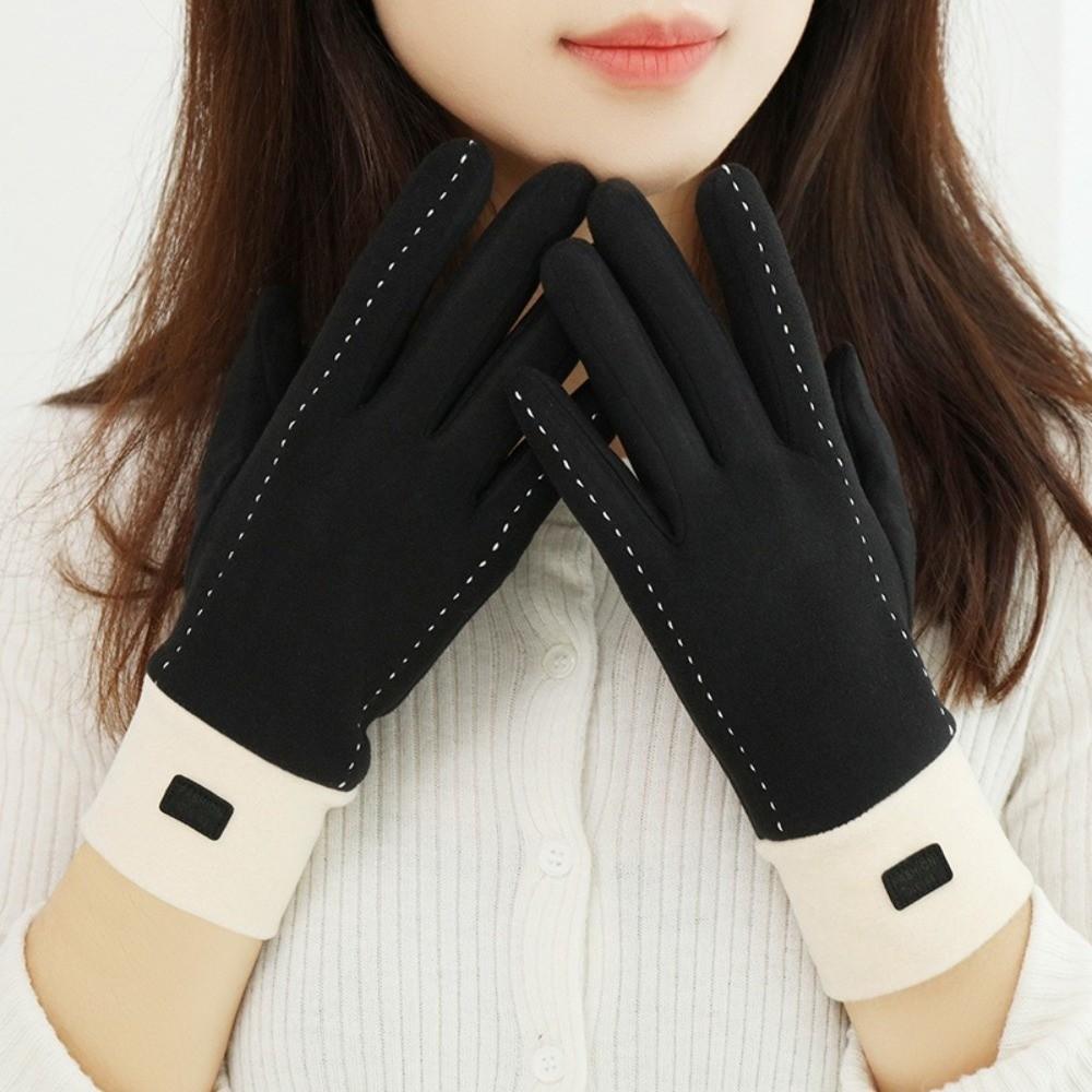 Touchable Screen Winter Gloves Warm Skiing Gloves New Windproof Cold Proof Gloves  Women