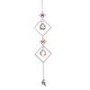 Colorful Crystal Suncatcher Hanging Sun Catcher for Windows Healing Crystal Decor for Home