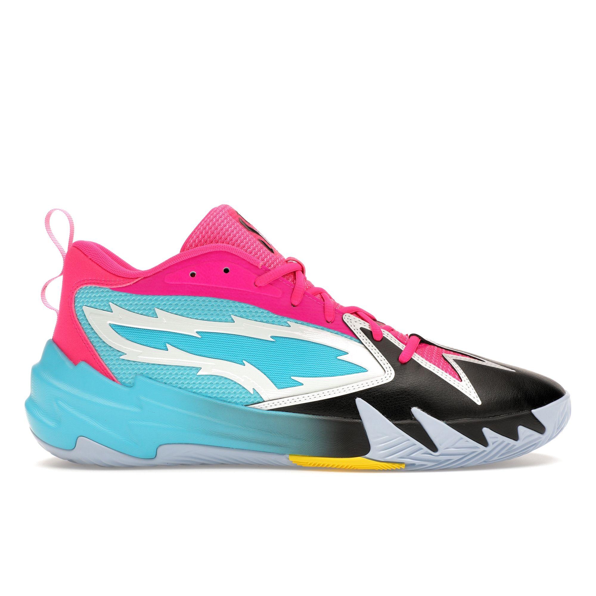 Puma Scoot Zeros Northern Lights Men s Pink Blue Black Sneakers 309837-02 EU 44.5