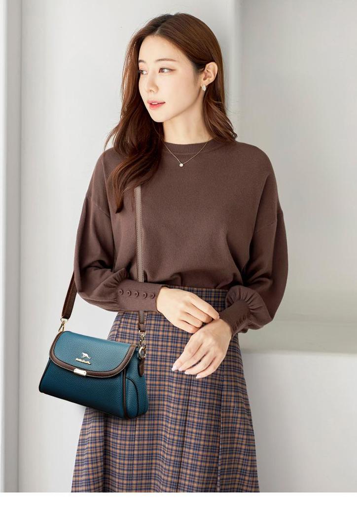Trendy 2025 Women's Large Capacity Versatile Leather Crossbody Bag