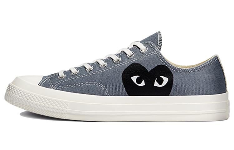 Мужские Chuck 70 Comme des Garçons Play x Chuck 70 Converse Низкие Стальной Серый 171849C 37