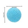 Paper Rope Sisal Ball Cat Toy - 3.15-inch Rolling Bite-resistant Teeth Cleaner, for Multi-cat Households Solo & Group Play