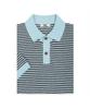 Dagseusyeocheu Striped Short Sleeve Collared Knit Brown_Dls1Swts107W1
