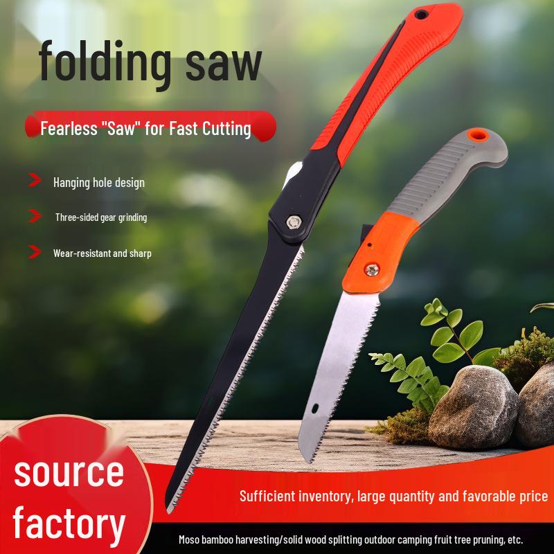 Folding Pruning Hand Saw for Tree Branches and Woodworking - Ideal Garden Tool