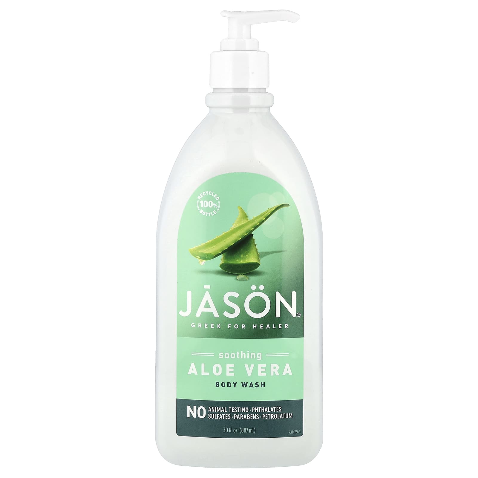 

Гель для душа Pure Nature, Успокаивающее алоэ вера, 30 жидких унций (887 мл)