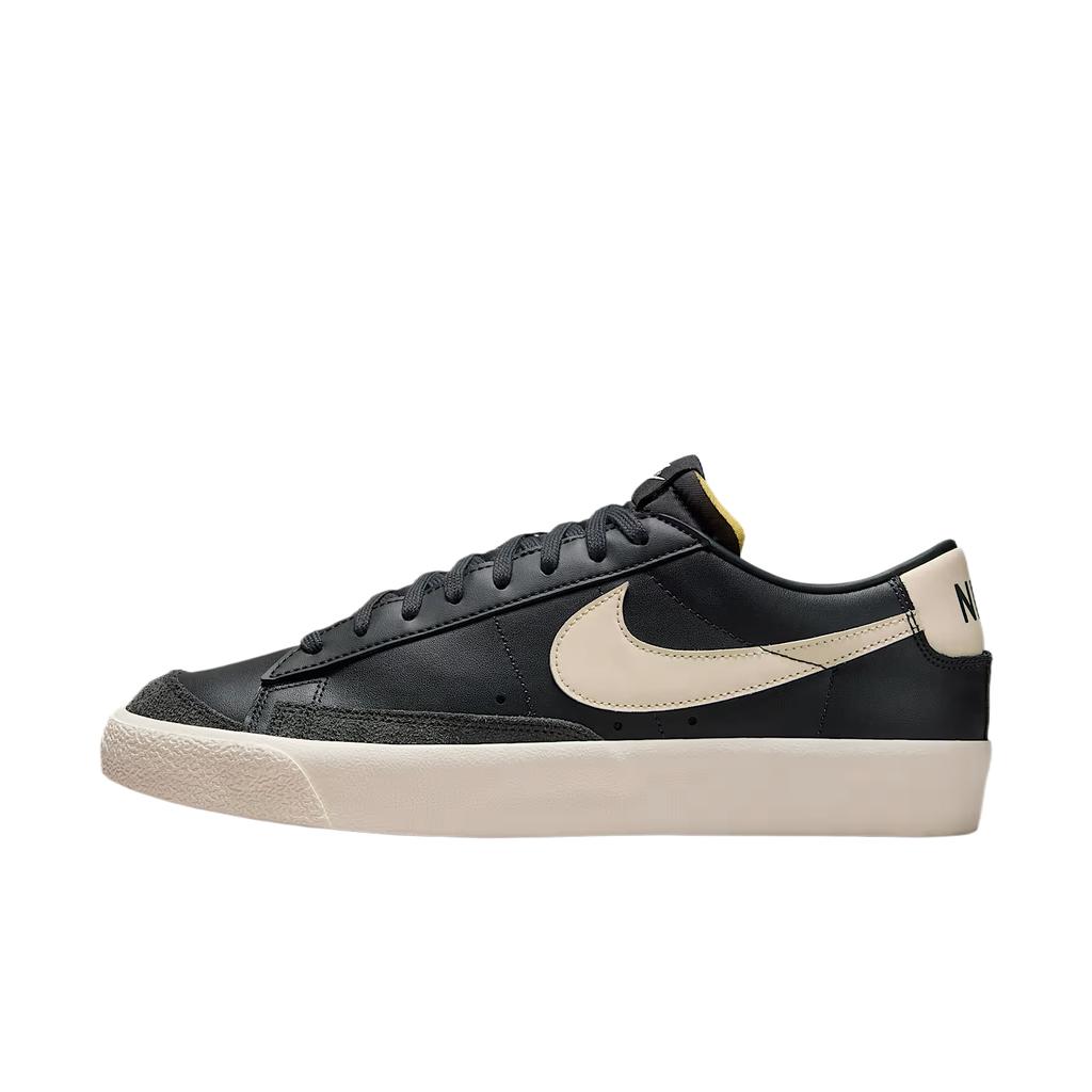 Nike Blazer Low 77 Vintage Fashion Trend Simple Versatile Low-Top Skate Shoes Men sneaker Black DA6364-003