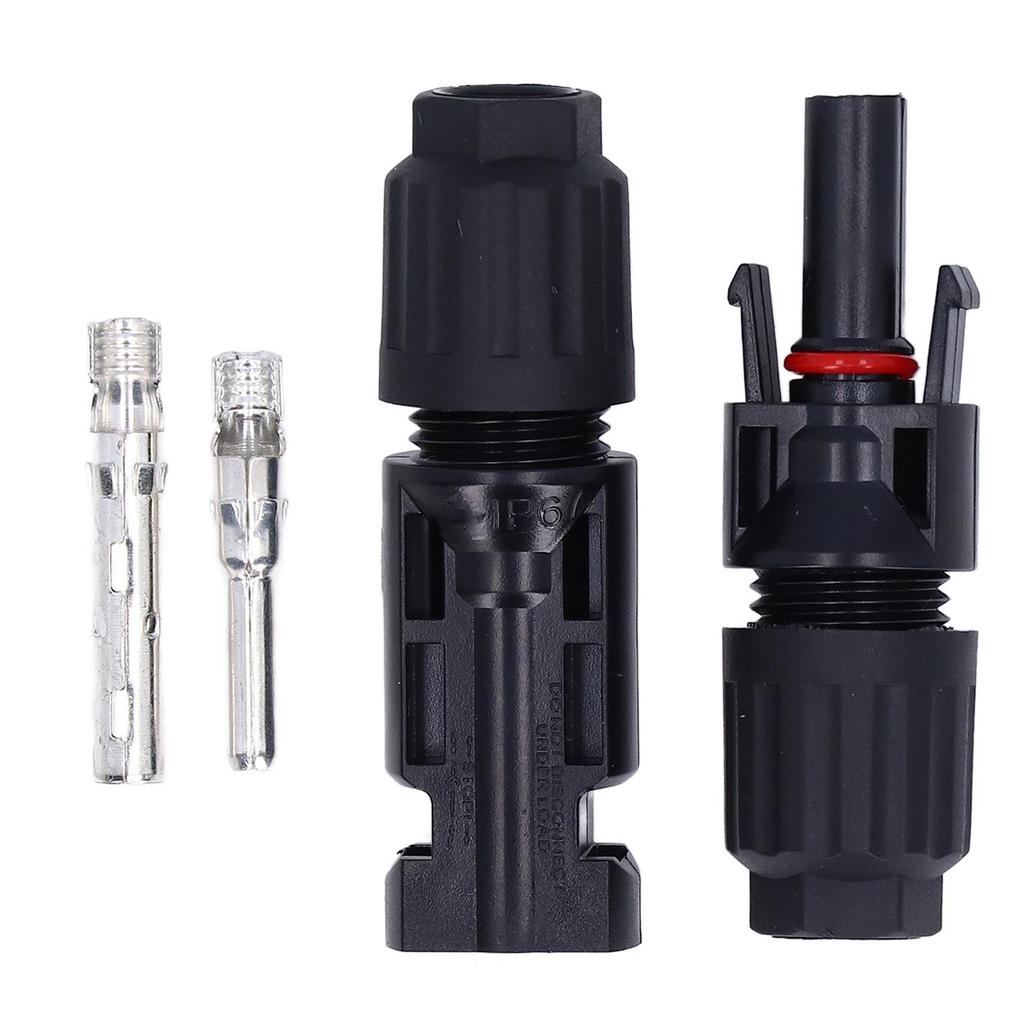 5 Conjunto Conector Solar Macho Fêmea IP67 À Prova d'Água Plugue de Cabo de Painel FV Alta Tensão 30A 1000V