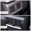 Capac Ventilație Aer Condiționat Spate Mașină Accesorii din Oțel Inoxidabil Pentru Toyota RAV4 XA50 2024 Hibrid