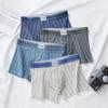 3 Stück Herren Unterwäsche Flache Ecke Hose Übergröße Atmungsaktiv Herren Unterwäsche Boxer Brief