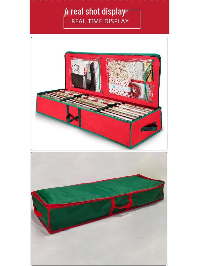 Oxford Cloth Christmas Tree Storage Bag - Moisture-Proof, Dust-Proof, Sun-Resistant for Ornaments and Under-Bed Storage