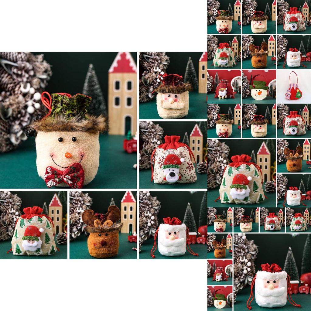 Adorable Christmas Apple Bags For Festive Decoration And Gift Wrapping For Kids