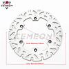 For  Motorcycle RM125 RM250 RMX250 DRZ400 DRZ 400E DRZ 400S 220MM Rear Brake Disc Rotor Rear Brake Disc