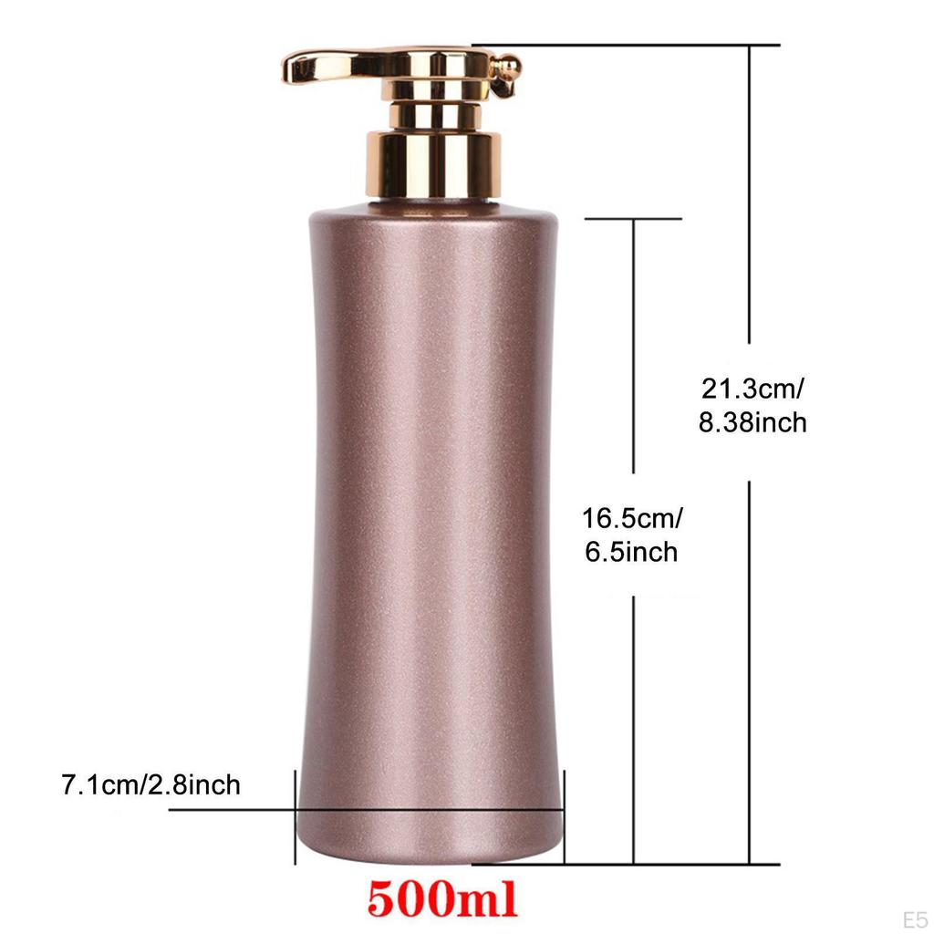 500ml Hand Pump Soap Dispenser for Shower Gel On Countertop