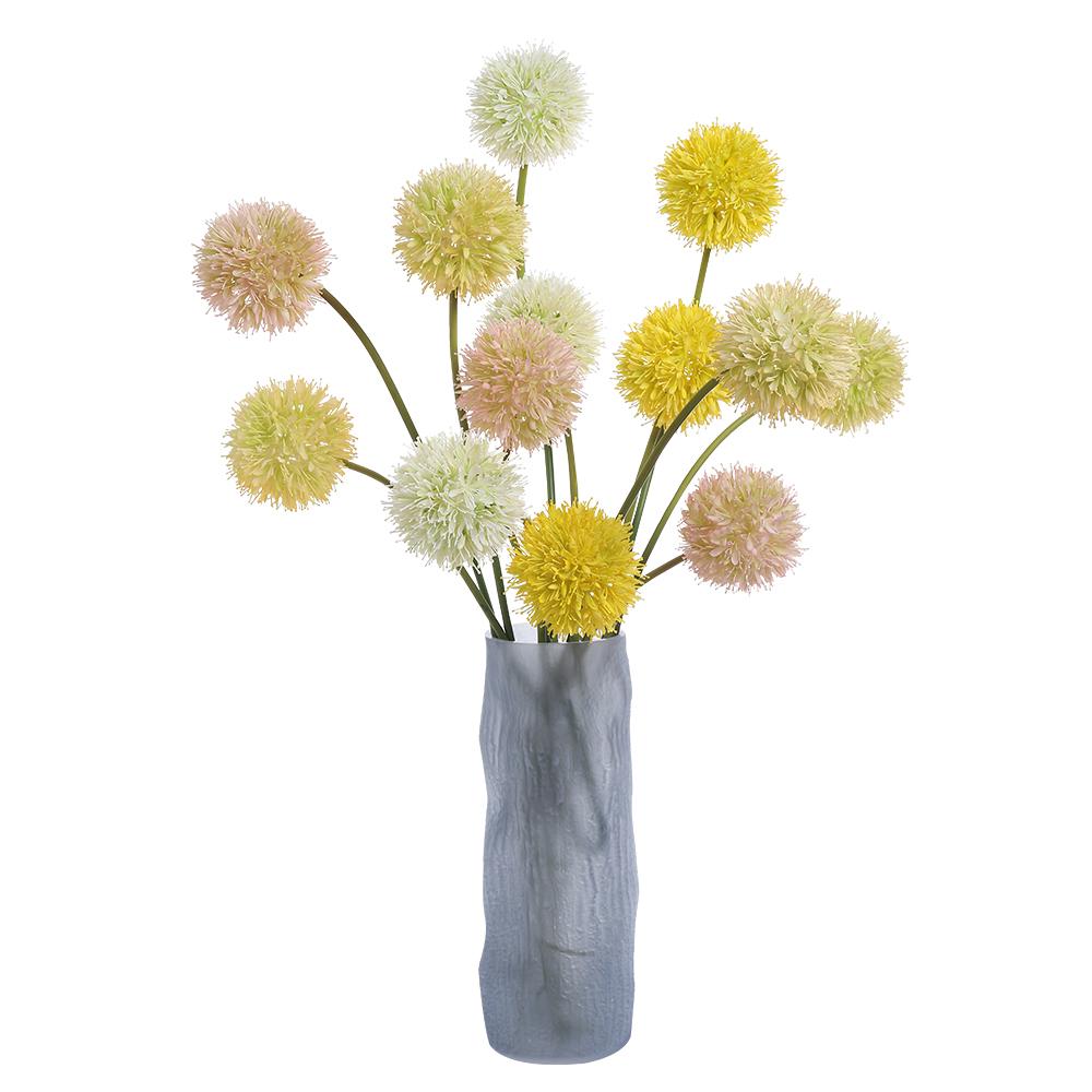 1/3/5Pcs Artificial Dandelion Ball Bouquet Fake Flowers for Home Decor Garden Wedding Decoration Outdoor Vase Flower Arrangement
