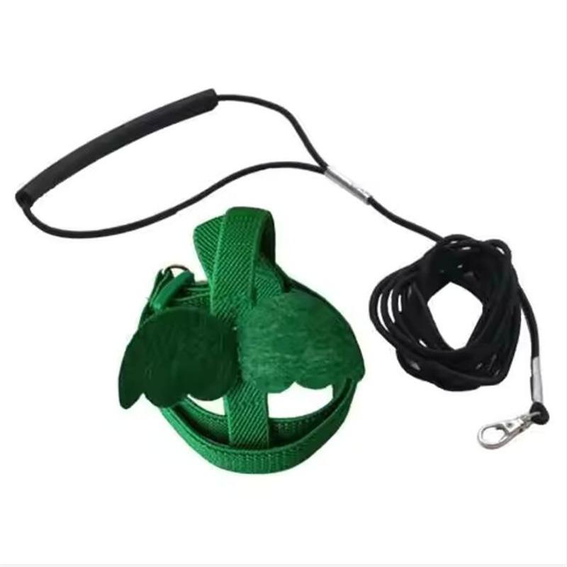 Parrot Training Harness Leash Set Anti-Bite Outdoor Flying Rope For Cockatiels Small Birds Supplies 
