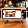 Retro TV Style Bluetooth Speaker and Phone Holder Stand