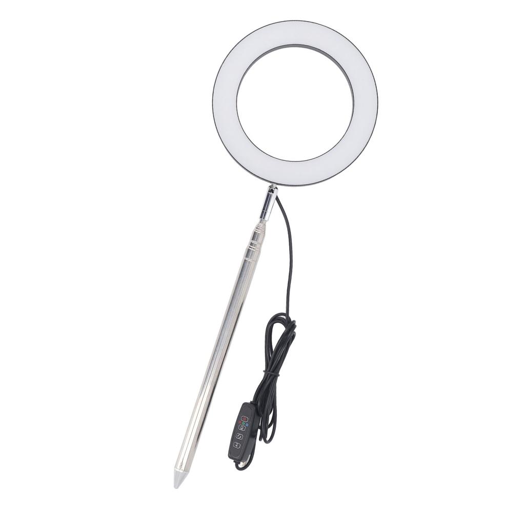 6 Zoll Vollspektrum Pflanzenlicht 26,5-165cm Höhenverstellbare Wachstumslampe mit 3H 9H 12H Timer 10