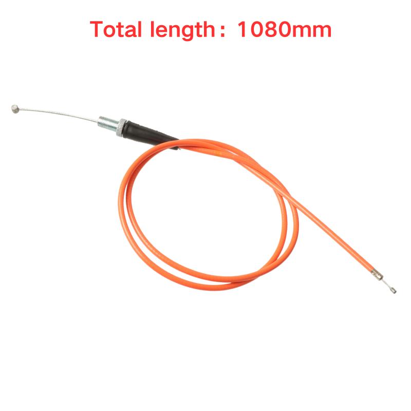 980mm 1080mm Universal Motorbike Gas Straight Link Throttle Wire Fit XR50 CRF50 CRF70 125cc Off Road Pit Bike Suzuki