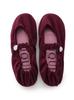 Gelato Pique Velour Room Shoes PWGS254617 BUR Free Size Women's