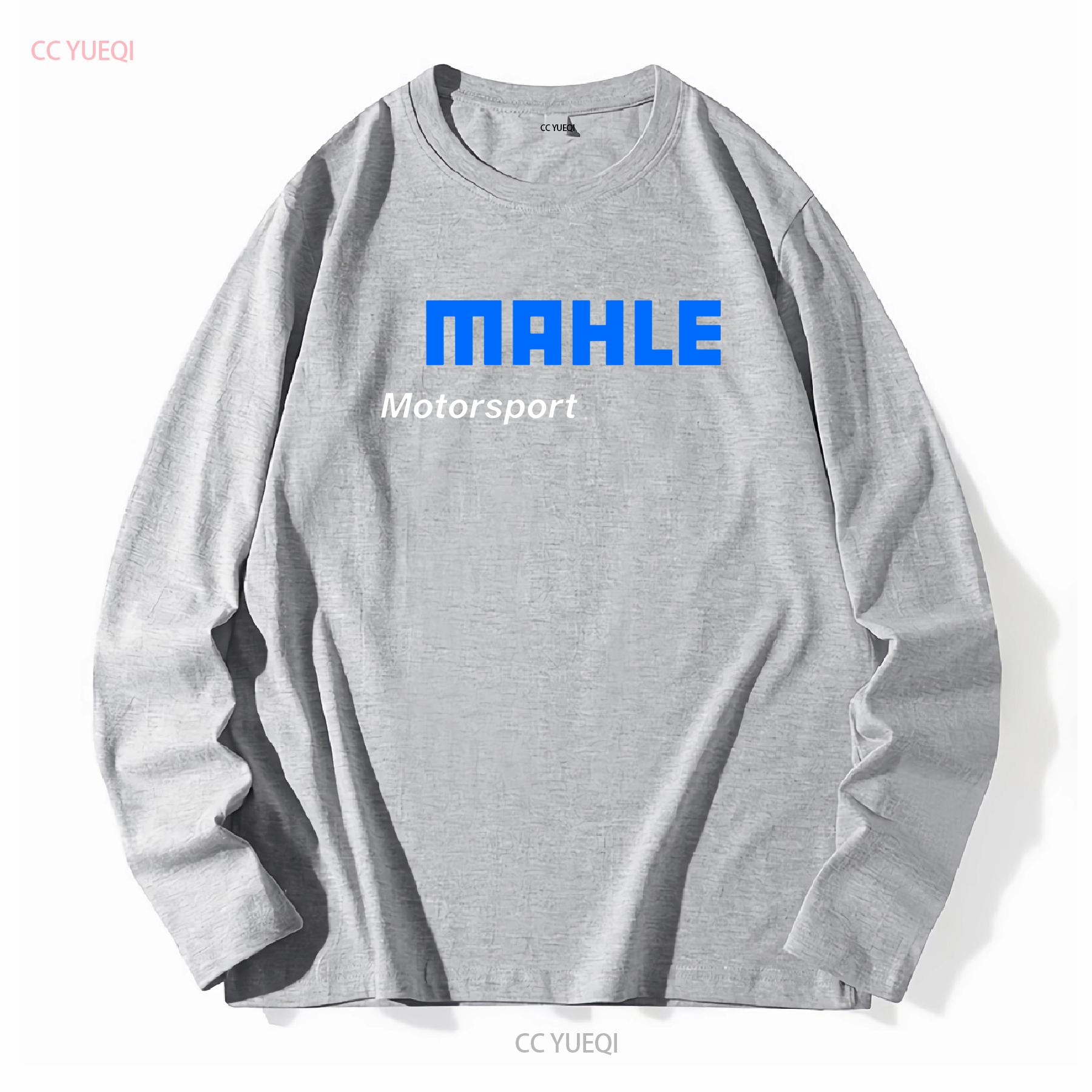 Neues Mahle Motorsport Logo Herren T-Shirt USA Größe S bis 5XL Lang- oder Kurzarm Vintage gewaschen Streetwear Designer Kleidung S white